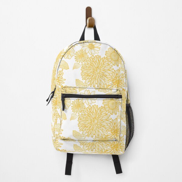Item preview, Yellow Flower Seamless Pattern - Sunflower Daisy Floral Print designed and sold by Zaya_art.