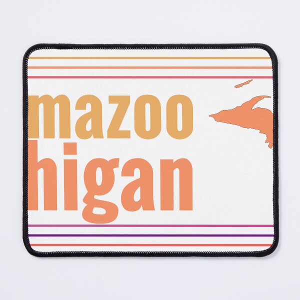 Item preview, Kalamazoo Michigan City Marked On Map designed and sold by TheIconSmith.