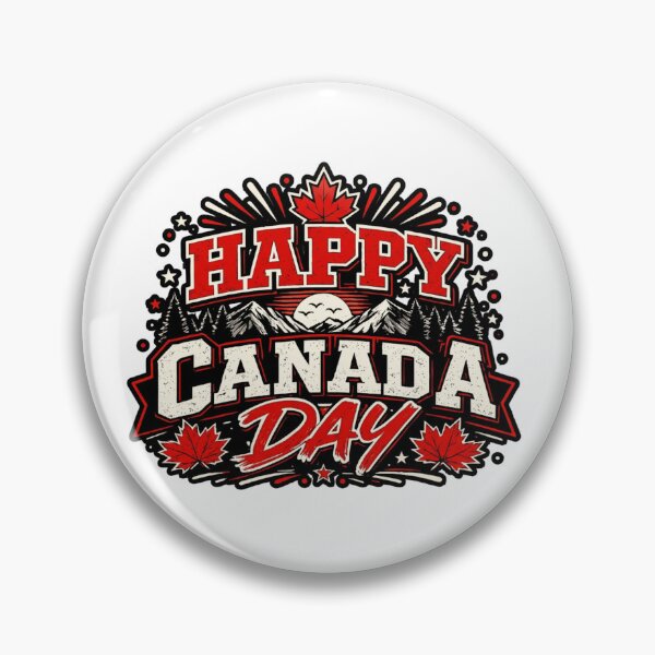 Item preview, Happy Canada Day Patriotic Canadian Maple Leaf designed and sold by Thread&Fable.
