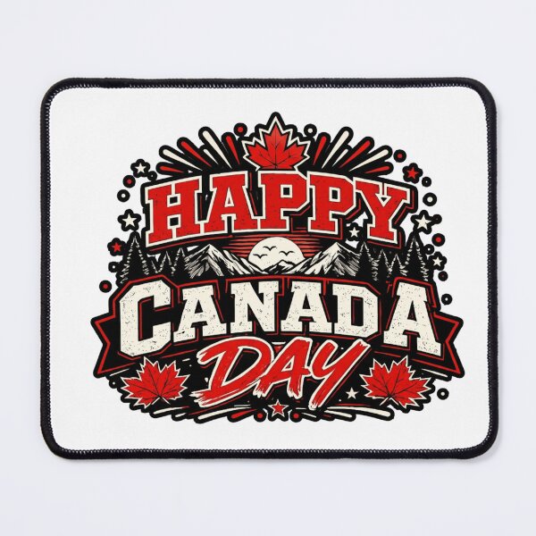 Item preview, Happy Canada Day Patriotic Canadian Maple Leaf designed and sold by Thread&Fable.