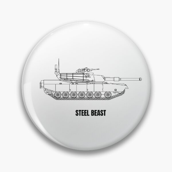 Item preview, Steel Beast - Main Battle Tank Technical Drawing designed and sold by onubi.