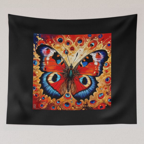 Item preview, Ocelli in Chaos: A Peacock Butterfly Reimagined #8 designed and sold by Helios Be. Lavsh.