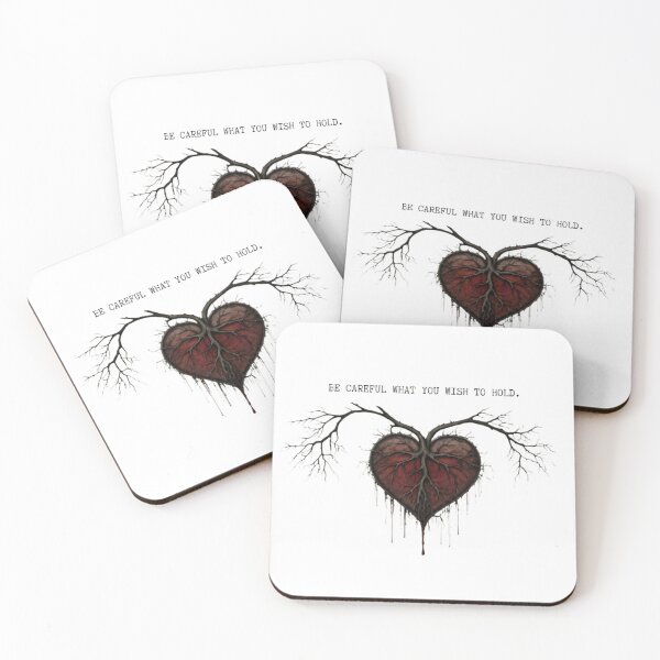Item preview, Copy of Dark Botanical Broken Heart - Be Careful What You Wish To Hold designed and sold by tommysworks.