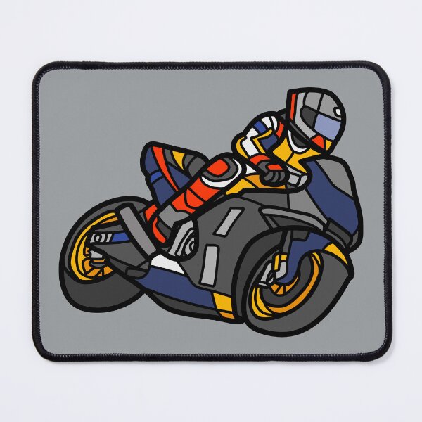 Item preview, Motorbike driver designed and sold by ElmarievanWyk.