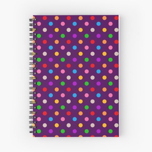 Item preview, Purple Colorful Polka Dots Design   designed and sold by PatternTitan.