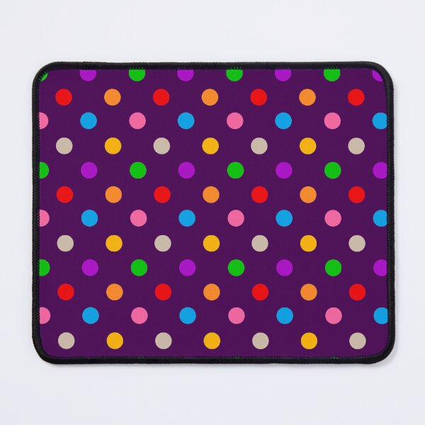 Item preview, Purple Colorful Polka Dots Design designed and sold by PatternTitan.
