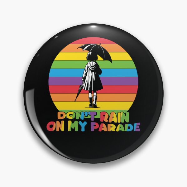 Item preview, Don't Rain On My Parade – Retro Rainbow LGBTQ Pride designed and sold by Canvas-Whispers.