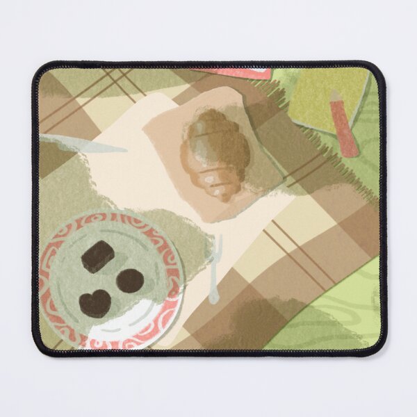 Item preview, Cozy Cottagecore Picnic Flat Lay on Green Grass - Aesthetic Slow Living designed and sold by Somi Mood.
