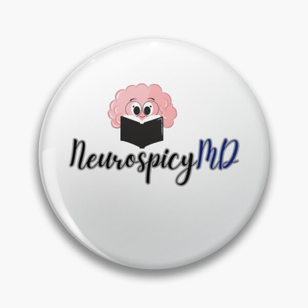 Item preview, Neurospicy MD Funny Neurology Medical Sticker | Med Student Humor designed and sold by OffScripted.
