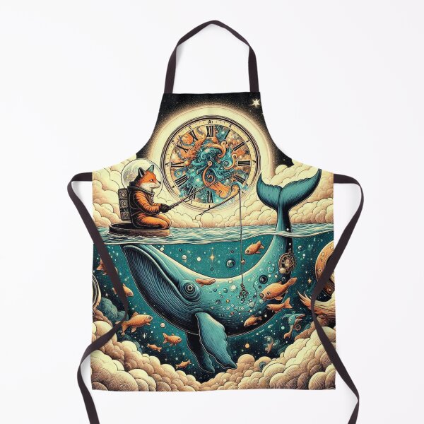 Item preview, Cosmic Fox – Fishing in Time designed and sold by Dogandesighn.