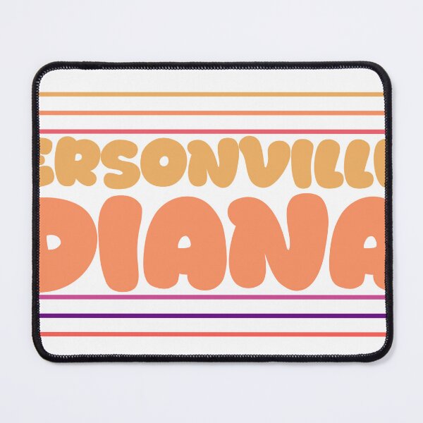 Item preview, Jeffersonville Indiana City Marked On Map designed and sold by TheIconSmith.