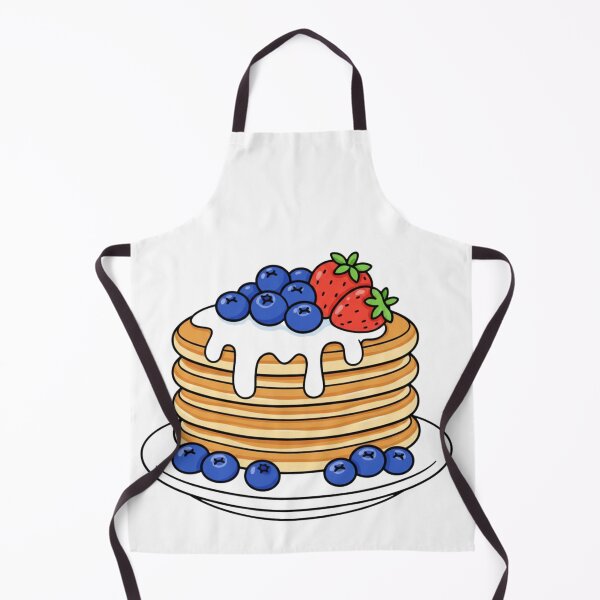 Item preview, Cute Pink Pancakes Stack with Sprinkles Cartoon designed and sold by Inka Moon Design.