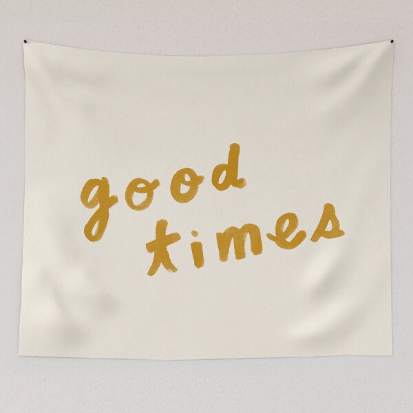 Item preview, Good Times - Gold Yellow designed and sold by StudioNewLayer.