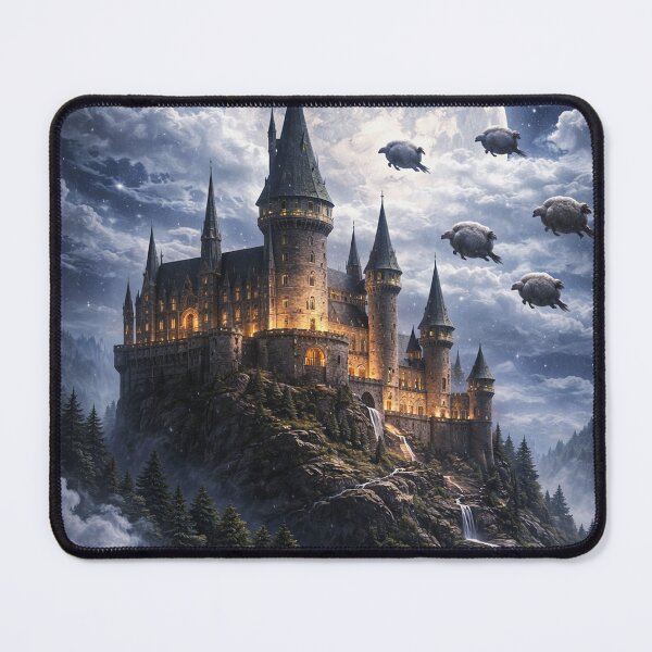 Item preview, Hogwooltz Castle on the Hill | Hogwooltz Sheepism Parody designed and sold by Thpoar.