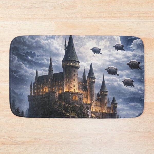 Item preview, Hogwooltz Castle on the Hill | Hogwooltz Sheepism Parody designed and sold by Thpoar.
