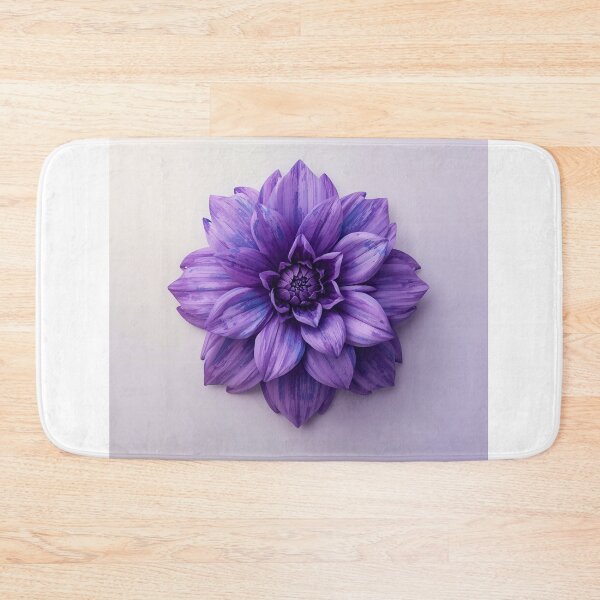 Item preview,  Blooming Purple dahlia flower | Tropical Flower | Floral spring pattern designed and sold by Desolaa_Arts.