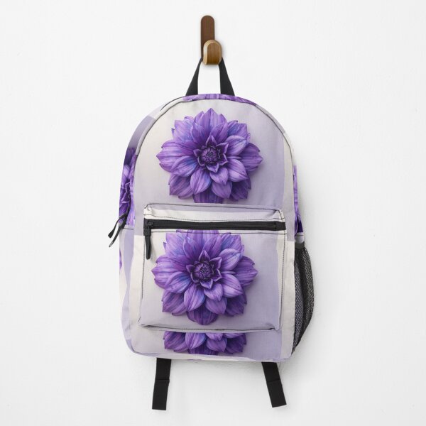 Item preview, Blooming Purple dahlia flower | Tropical Flower | Floral spring pattern designed and sold by Desolaa_Arts.