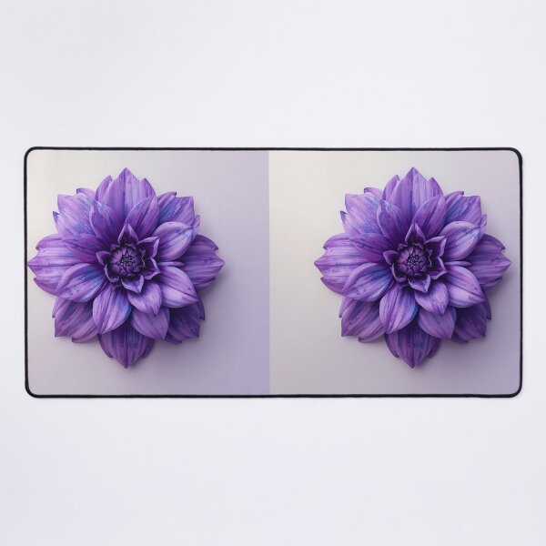 Item preview,  Blooming Purple dahlia flower | Tropical Flower | Floral spring pattern designed and sold by Desolaa_Arts.