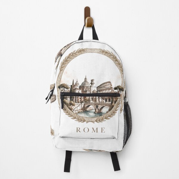 Item preview, Vintage Rome Travel Poster Illustration designed and sold by jcsstore.