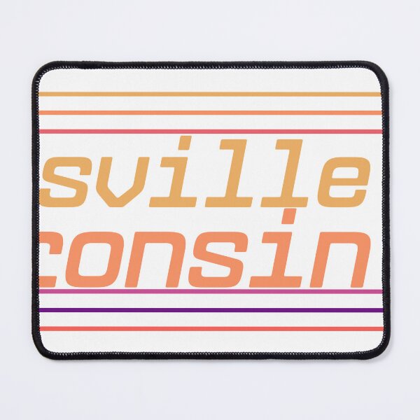 Item preview, Janesville Wisconsin City Marked On Map designed and sold by TheIconSmith.