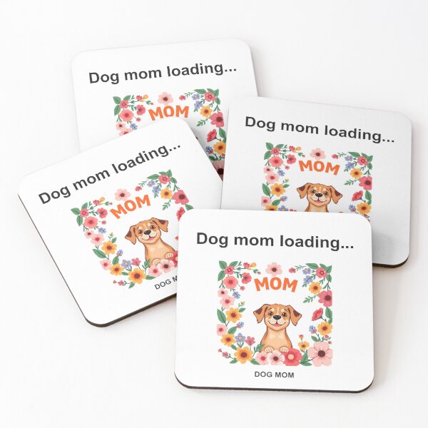 Item preview, Dog Mom Loading Funny Dog Mama Tee designed and sold by QuirkThreadsCo.