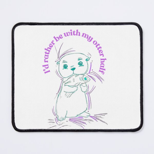Item preview, With my otter half- Otter sketch designed and sold by EchoBySerdenak.