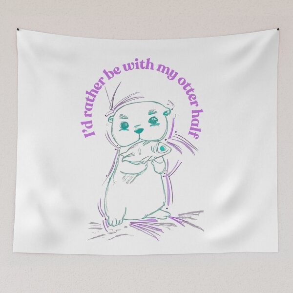 Item preview, With my otter half- Otter sketch designed and sold by EchoBySerdenak.