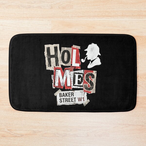 Item preview, Holmes Baker Street W1 Ransom Note Collage Mystery Art designed and sold by Fenay Designs.