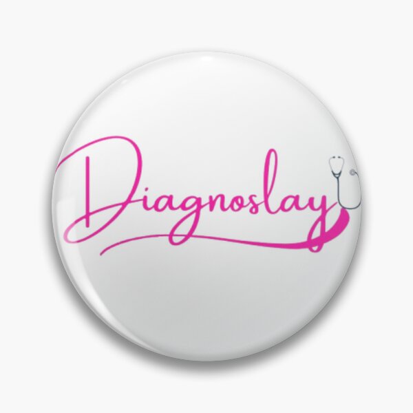 Item preview, Diagnoslay Funny Medical Student Sticker | Slay in Medicine designed and sold by OffScripted.