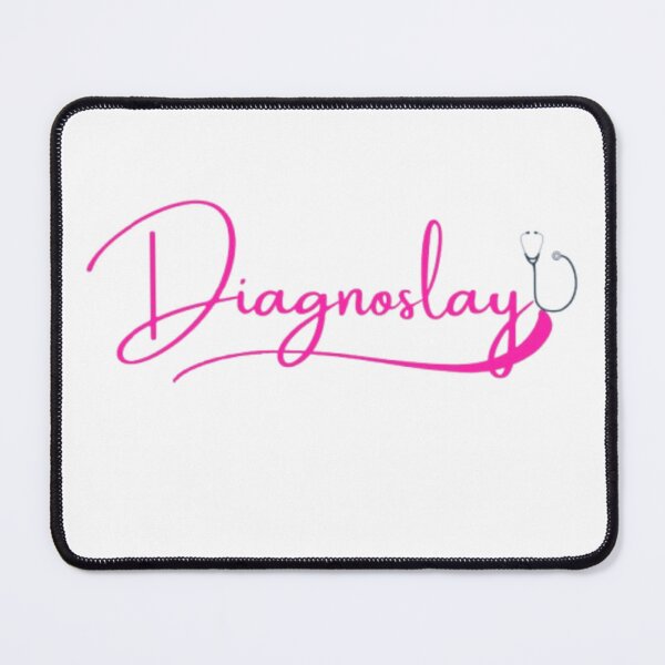 Item preview, Diagnoslay Funny Medical Student Sticker | Slay in Medicine designed and sold by OffScripted.