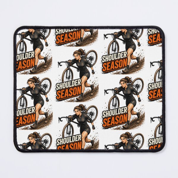 Item preview, Cyclo Cross Queen — Shoulder Season | Cyclocross Winter designed and sold by Pedal & Pace.