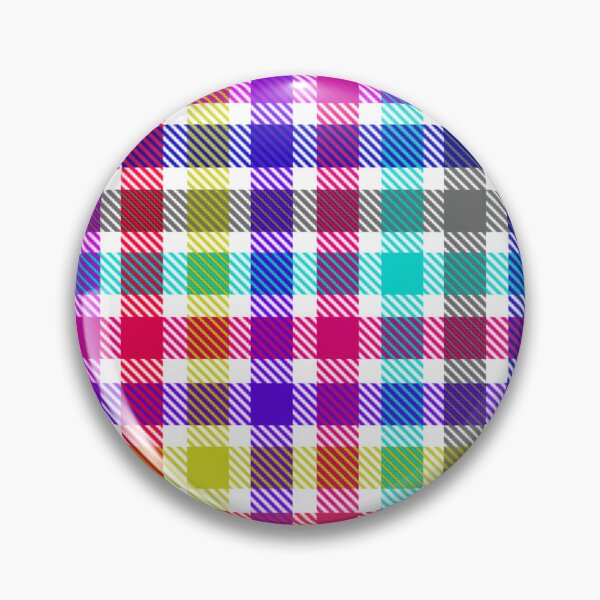 Item preview, White Bright Madras Plaid Tartan Design  designed and sold by PatternTitan.