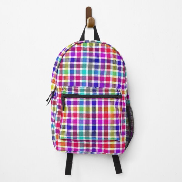 Item preview, White Bright Madras Plaid Tartan Design designed and sold by PatternTitan.