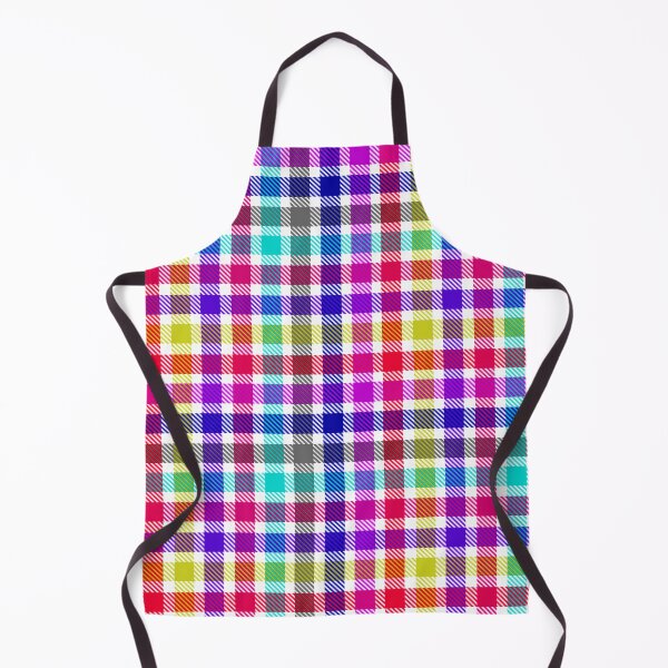 Item preview, White Bright Madras Plaid Tartan Design designed and sold by PatternTitan.