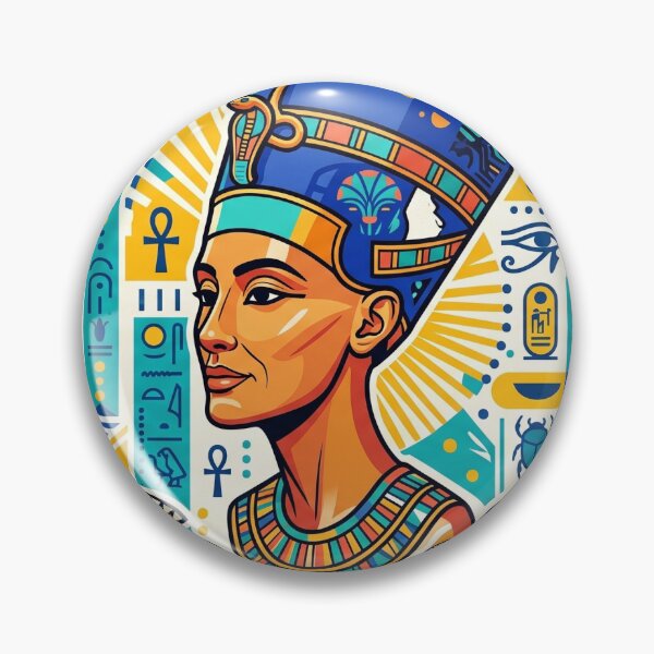 Item preview, Queen Nefertiti designed and sold by Kemetic Studio.
