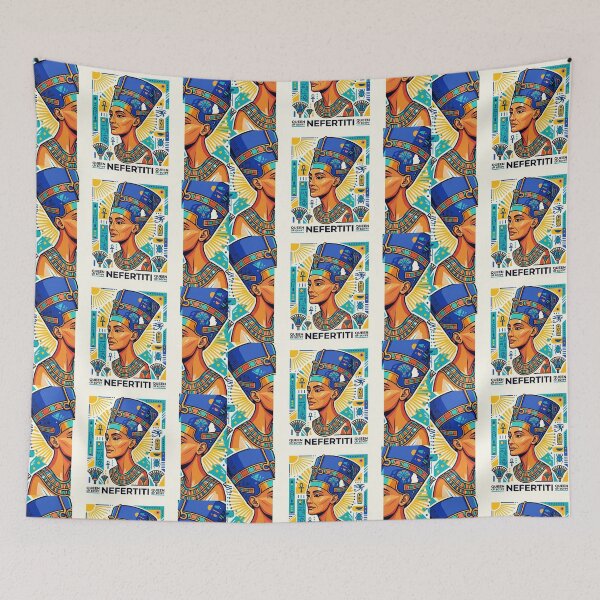 Item preview, Queen Nefertiti designed and sold by Kemetic Studio.