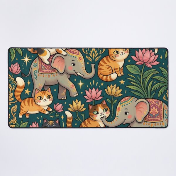 Item preview, Lotus Elephant Cat Garden designed and sold by Iampoji.