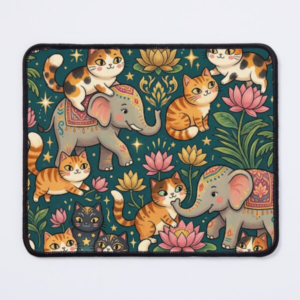 Item preview, Lotus Elephant Cat Garden designed and sold by Iampoji.