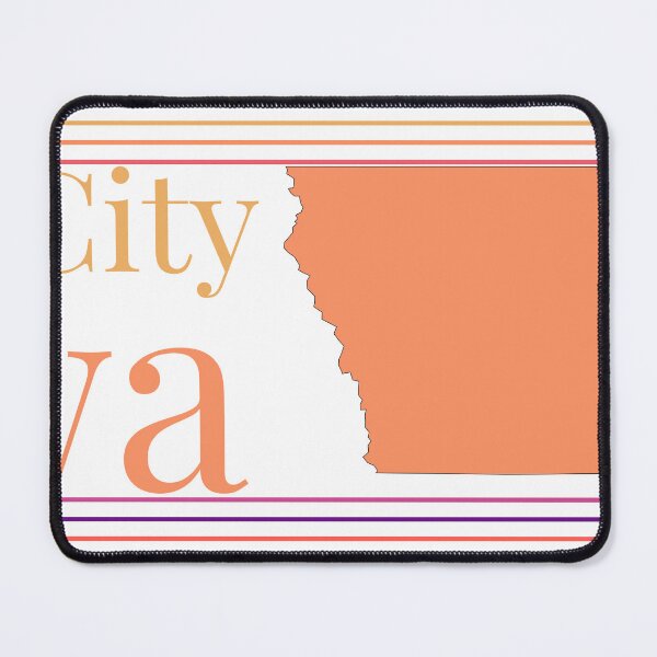 Item preview, Iowa City Iowa City Marked On Map designed and sold by TheIconSmith.