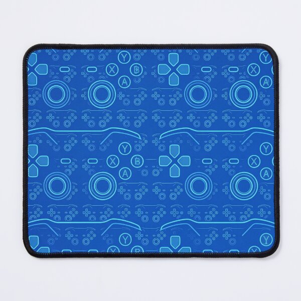 Item preview, Electric Blue Neon Controller Grid designed and sold by Zack's Digital Threads.