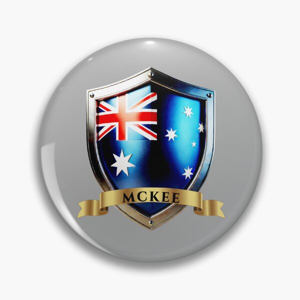 Item preview, McKee Australian Heritage Crest Shield designed and sold by Highlandkings.