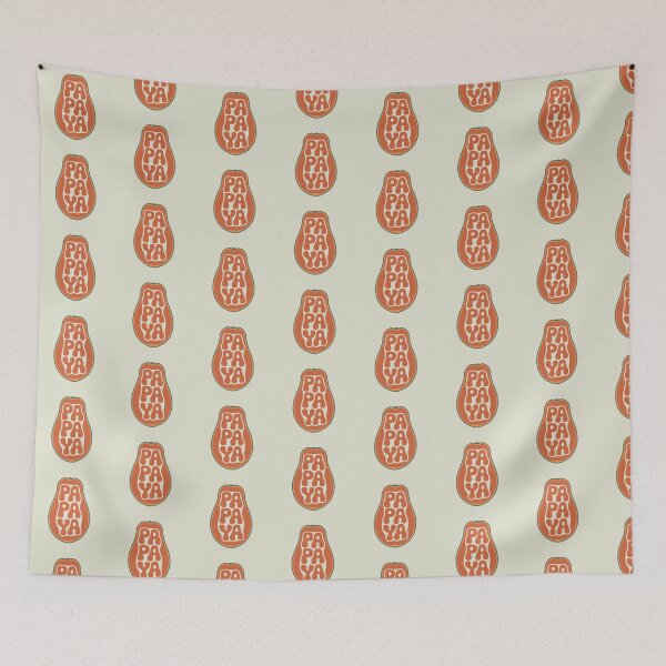 Item preview, Papaya Tropical Fruit Illustration designed and sold by emiiemilova.