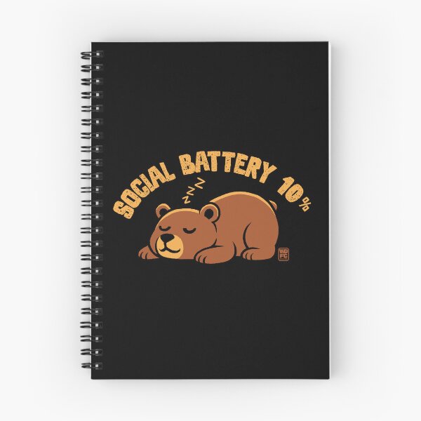 Item preview, Social Battery 10% designed and sold by World Domination For Cats ®.