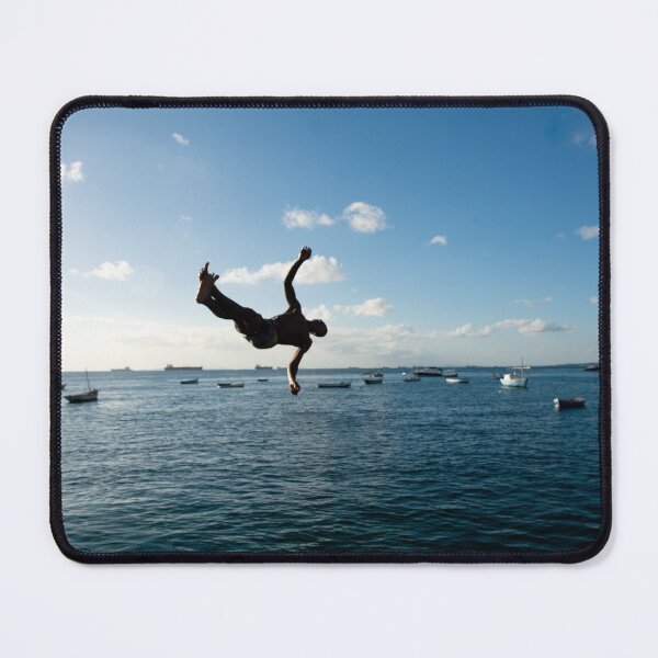 Item preview, Acrobatic Dive Over a Tropical Bay designed and sold by ThaCriações.