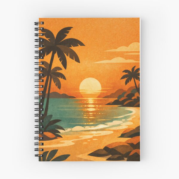 Item preview, Wall Art - Postcard - Sunset Serenity Tropical Escape designed and sold by ForeverPrintsOK.