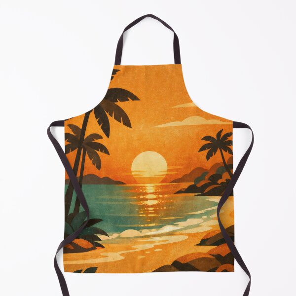 Item preview, Wall Art - Postcard - Sunset Serenity Tropical Escape designed and sold by ForeverPrintsOK.
