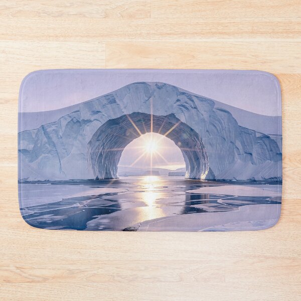 Item preview, Gate of Eternal Silence: Mystical ice portal in Arctic light designed and sold by VoidVeilStudio.