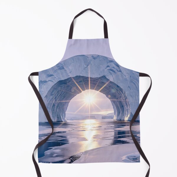 Item preview, Gate of Eternal Silence: Mystical ice portal in Arctic light designed and sold by VoidVeilStudio.