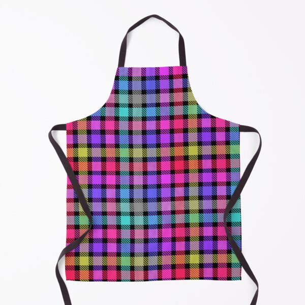 Item preview, Black Bright Madras Plaid Tartan Design designed and sold by PatternTitan.