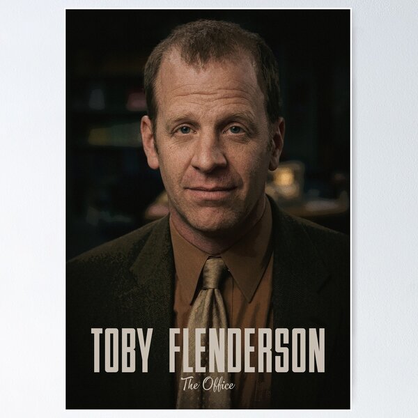 Item preview, Toby Flenderson - The Office Poster  designed and sold by Enea Kelo.